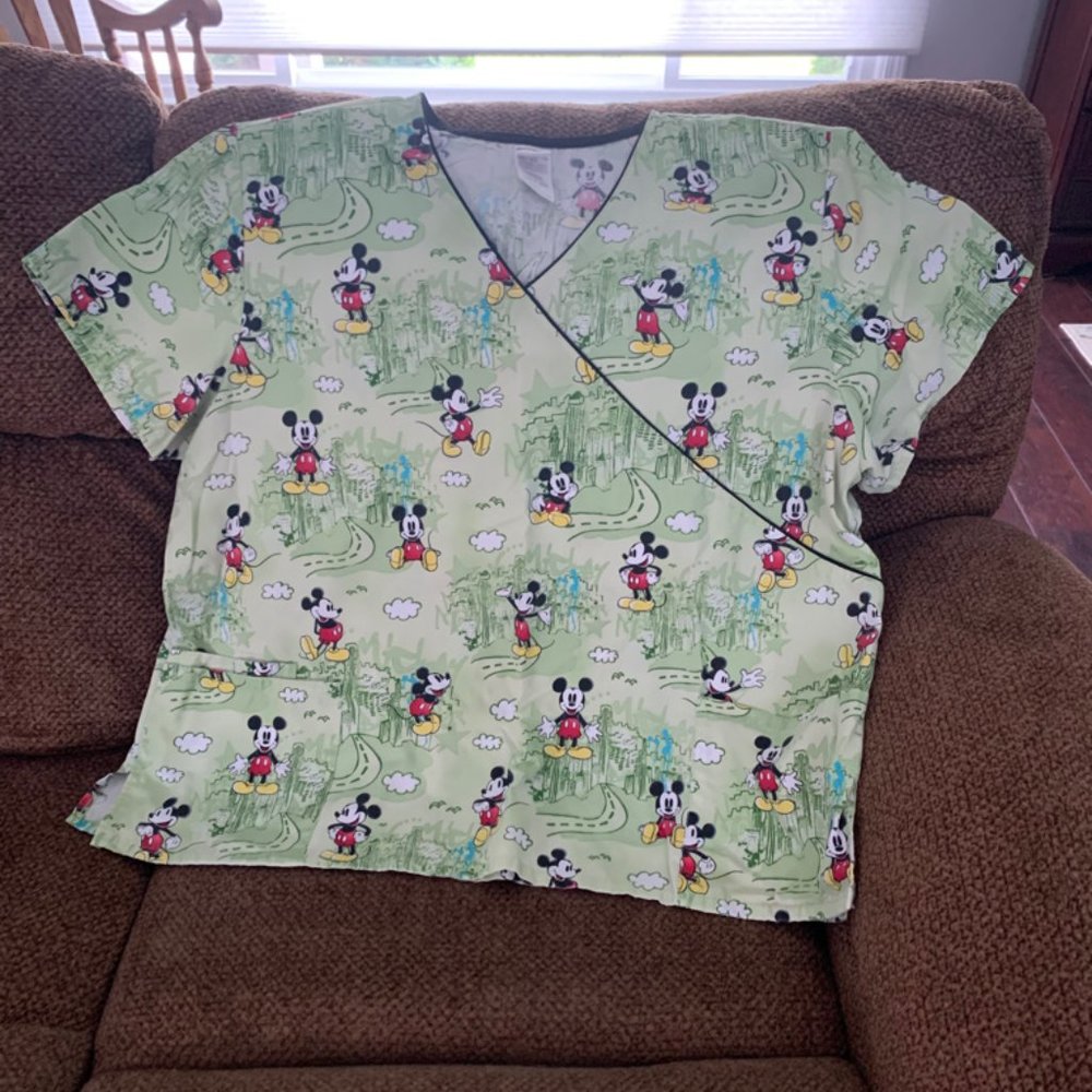 Mickey Mouse Scrub Top
